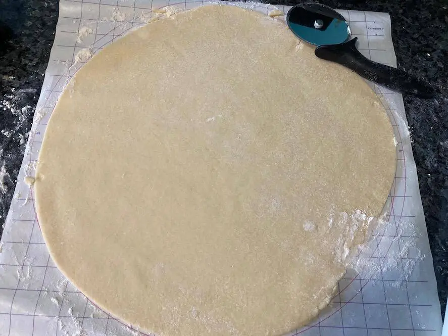 Almond tea cake dough