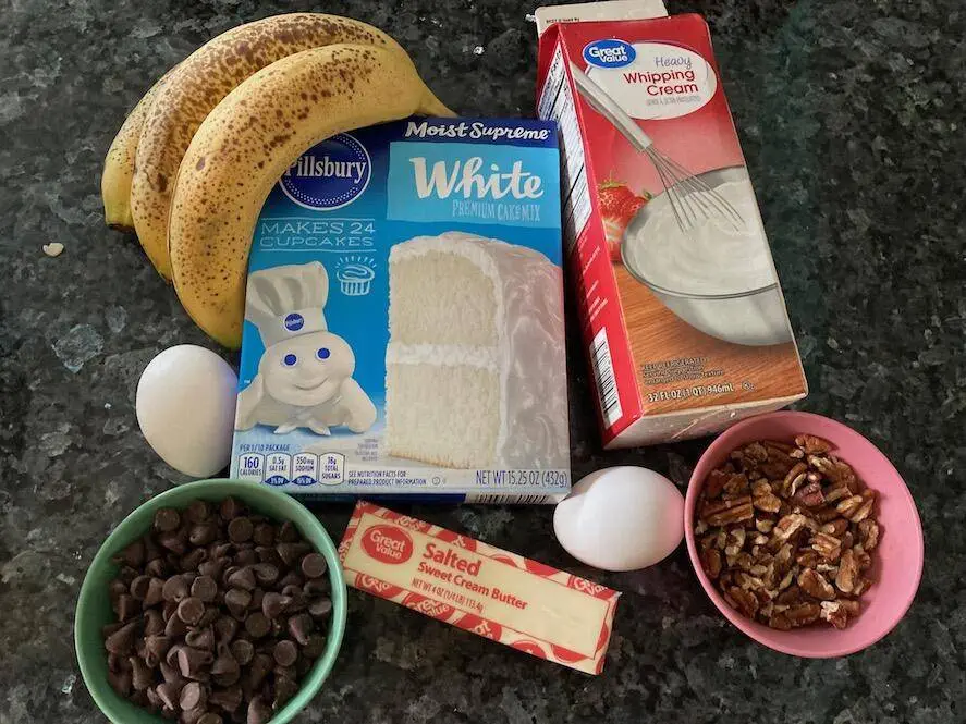 banana muffin ingredients