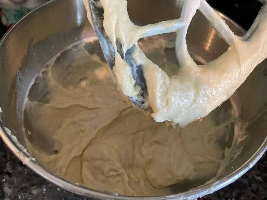 banana muffin batter