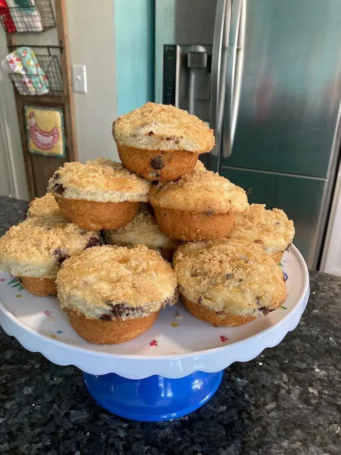 yummy banana muffins