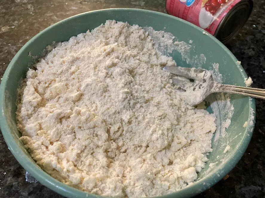 Easy Cake Mix Cherry Pies from Out of the Box Baking.com (ingredients)