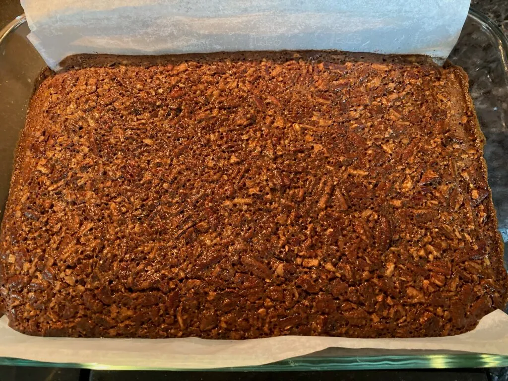 Pecan Pie Bars from out of the box baking.com