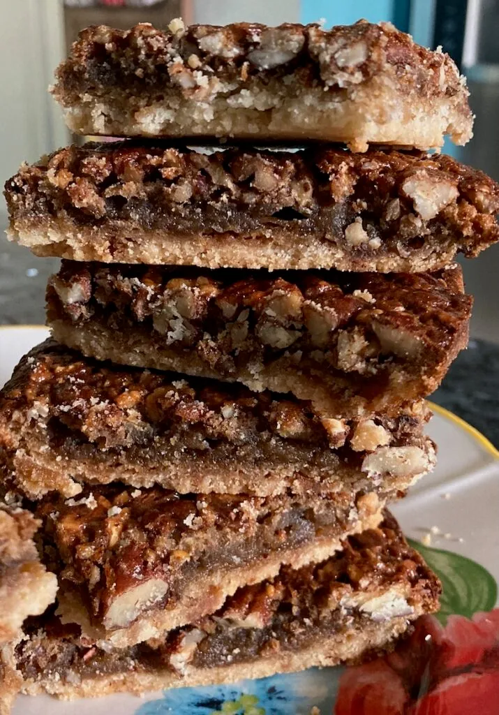 Pecan Pie Bars from out of the box baking.com