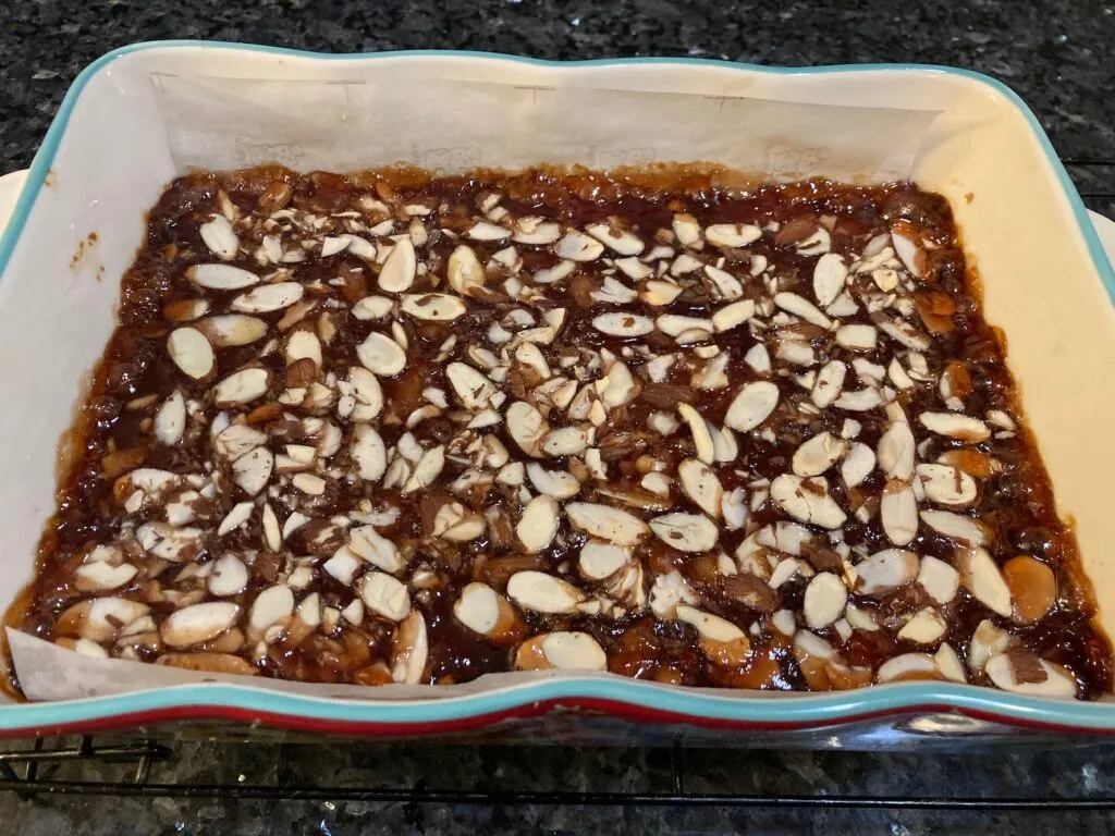Easy Cherry Almond Bars from Out of the Box Baking.com
