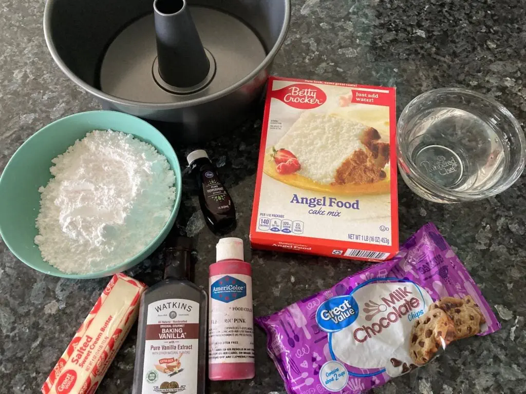 Doctored Angel Food Cake Mix from Out of the Box Baking.com