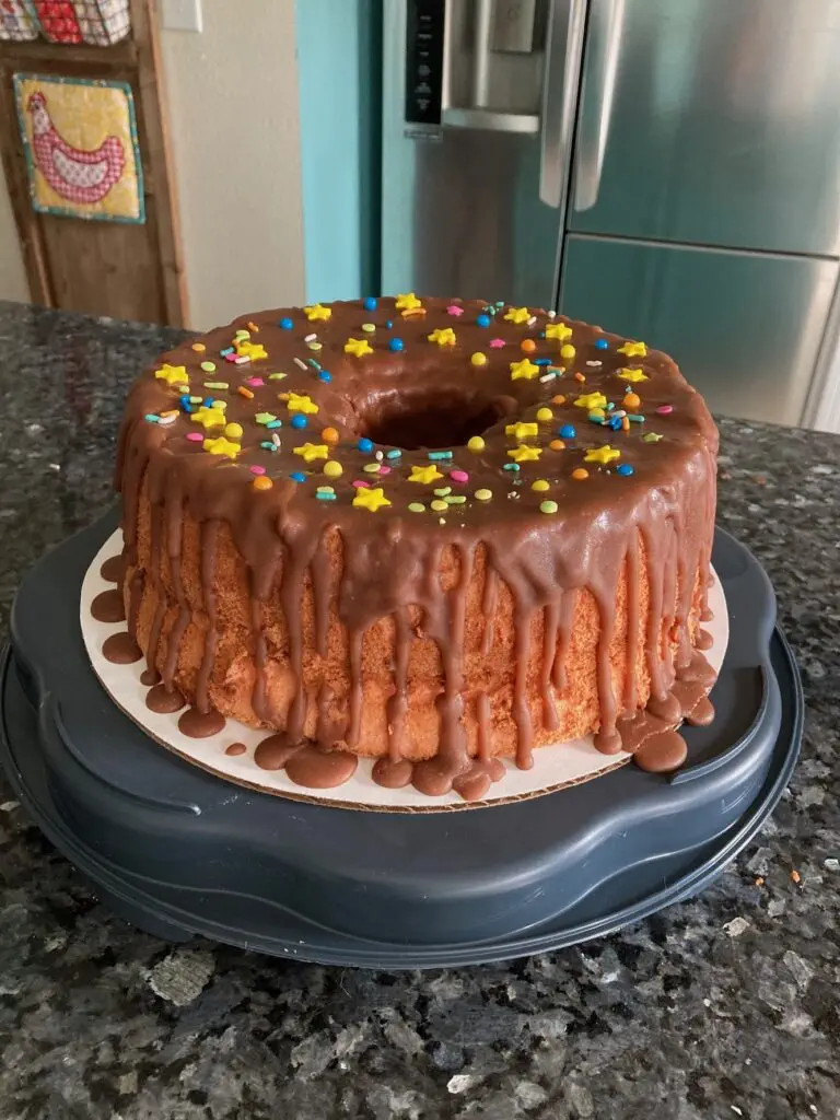 Doctored Angel Food Cake Mix from Out of the Box Baking.com