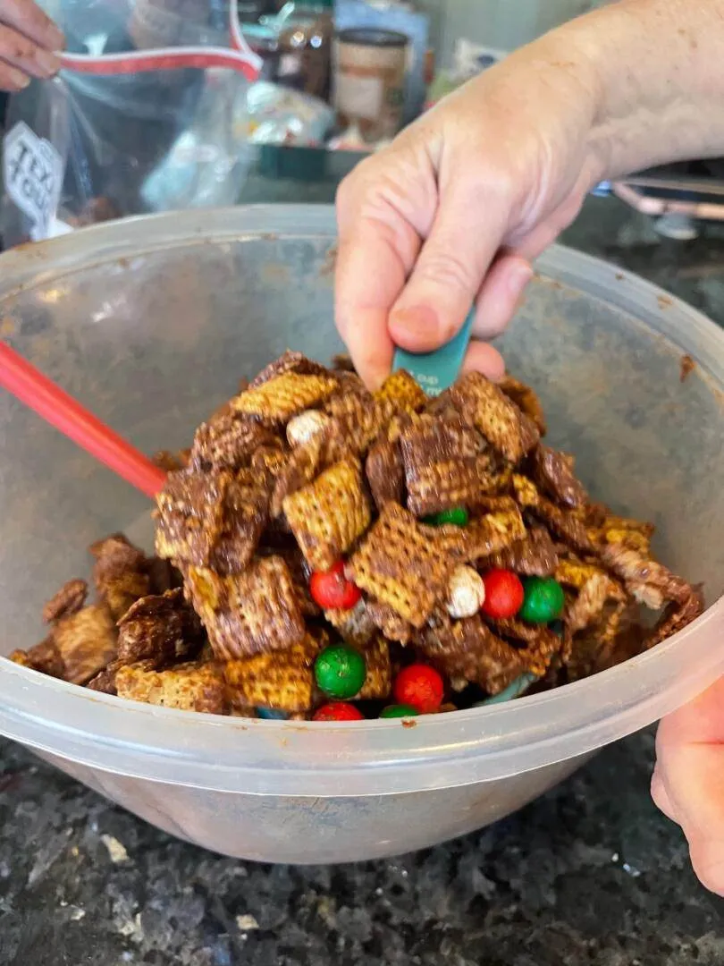 Muddy Buddies (aka Puppy Chow) recipe from Out of the Box Baking.com