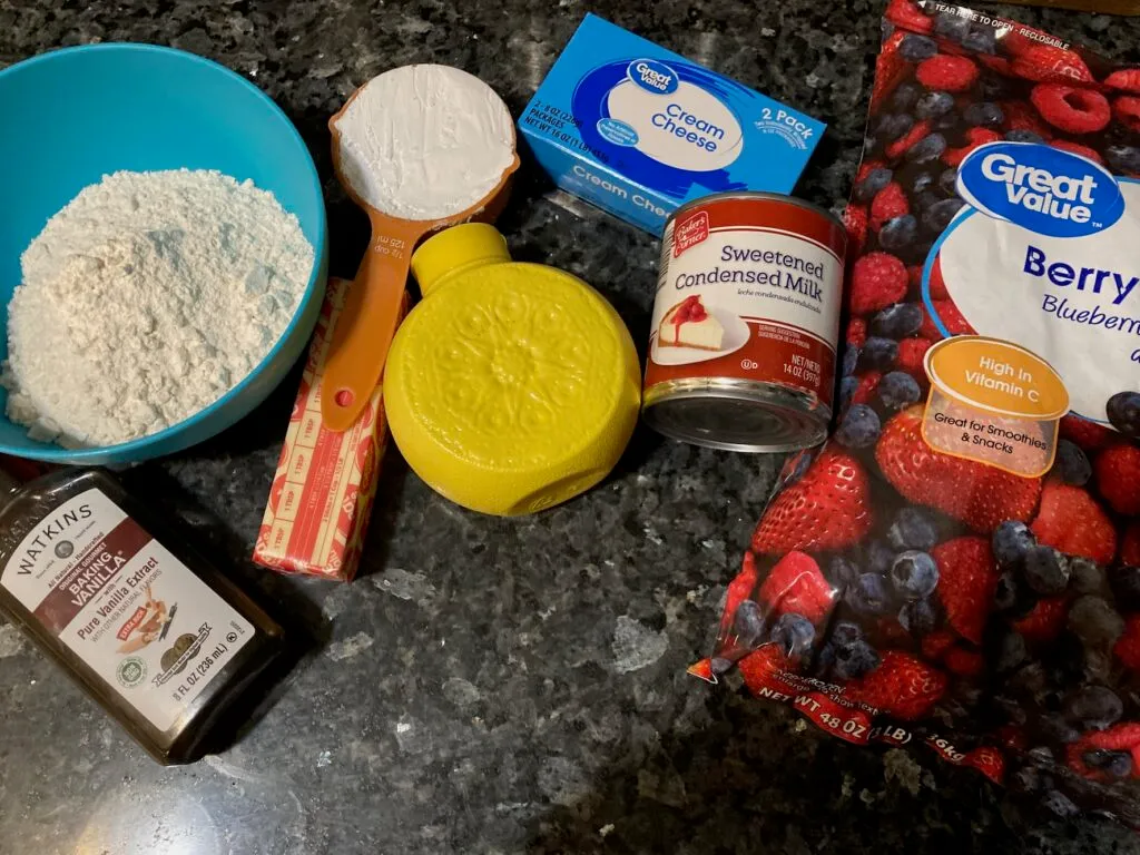 Easy Patriotic Fruit Pizza from Out of the Box Baking.com