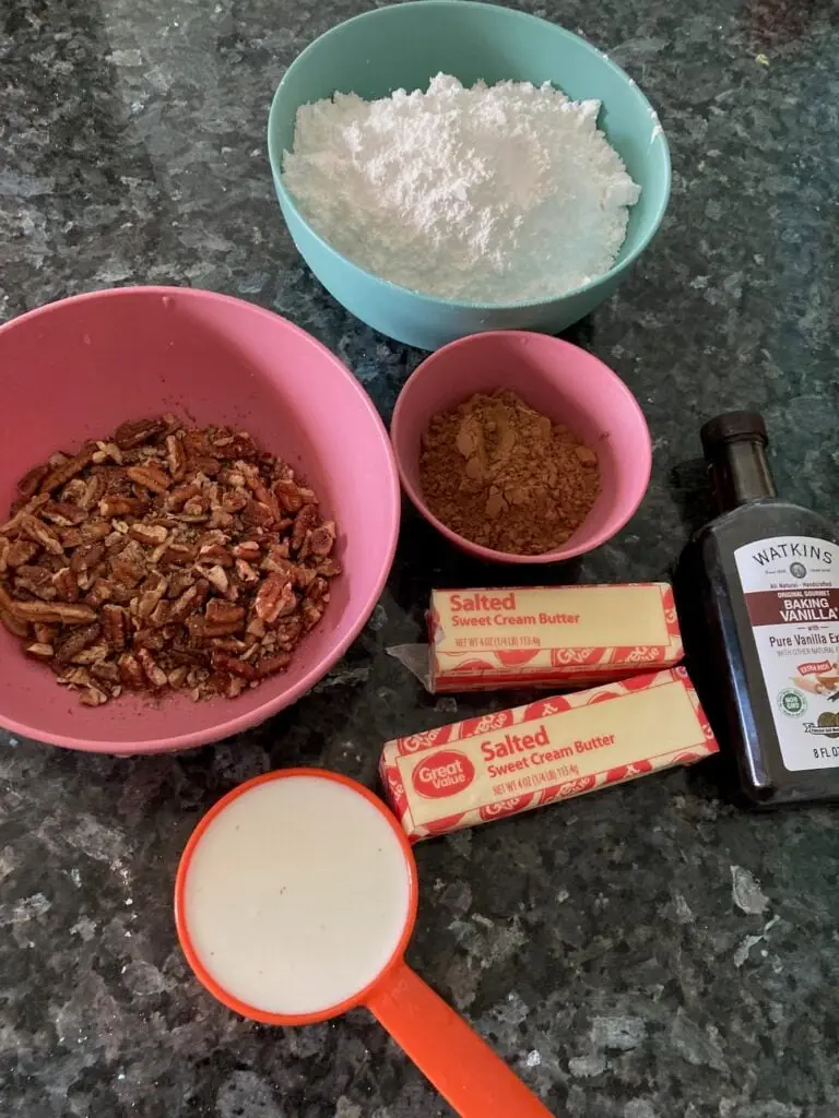 The Perfect Texas Sheet Cake (frosting ingredients) from Out of the Box Baking.com