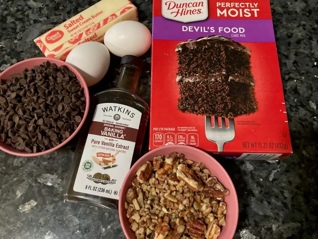 Easy Cake Mix Brownies from Out of the Box Baking.com