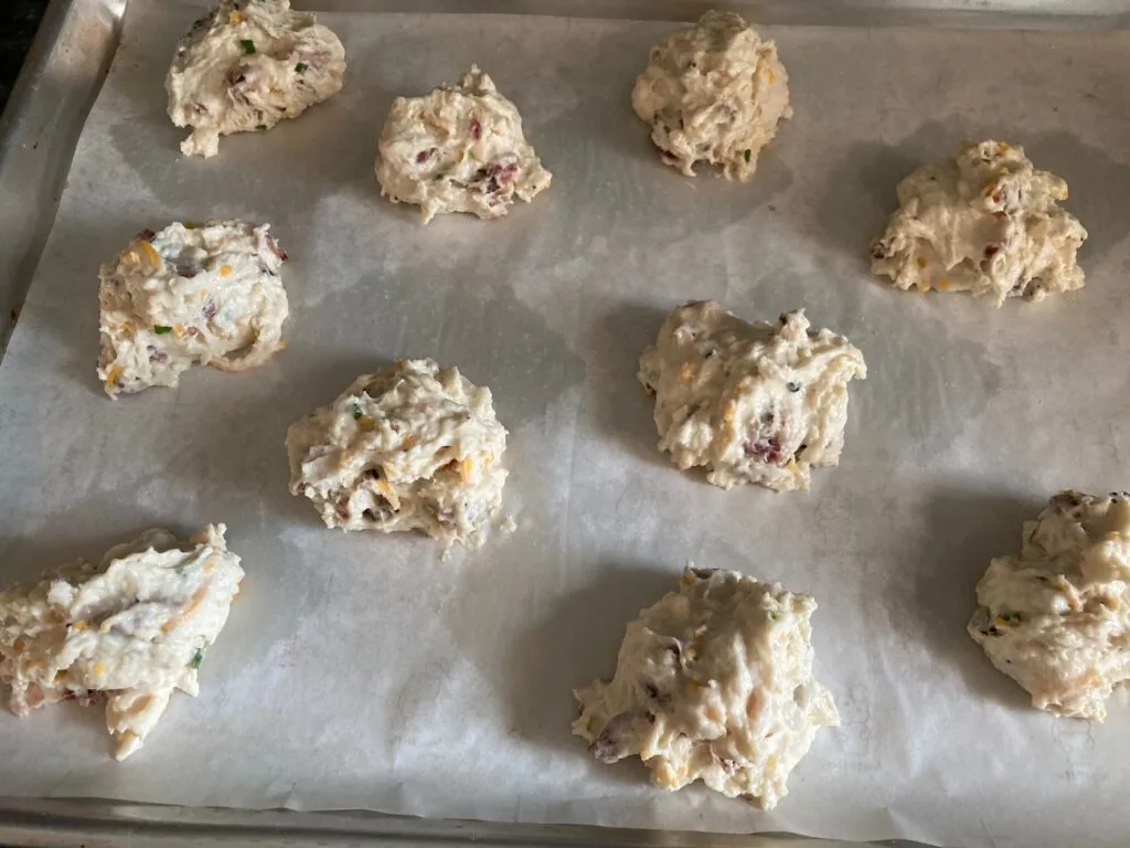 Savory Scones (bacon cheddar and chive scones)