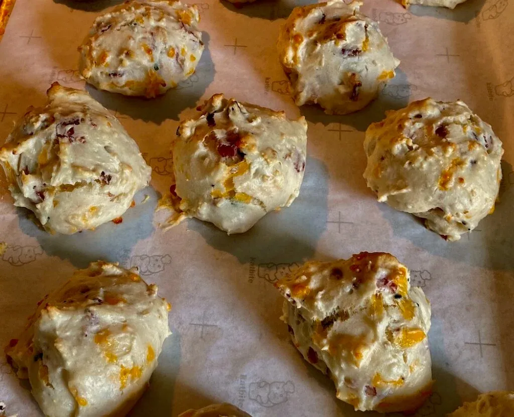 Savory Scones (bacon cheddar and chive scones)