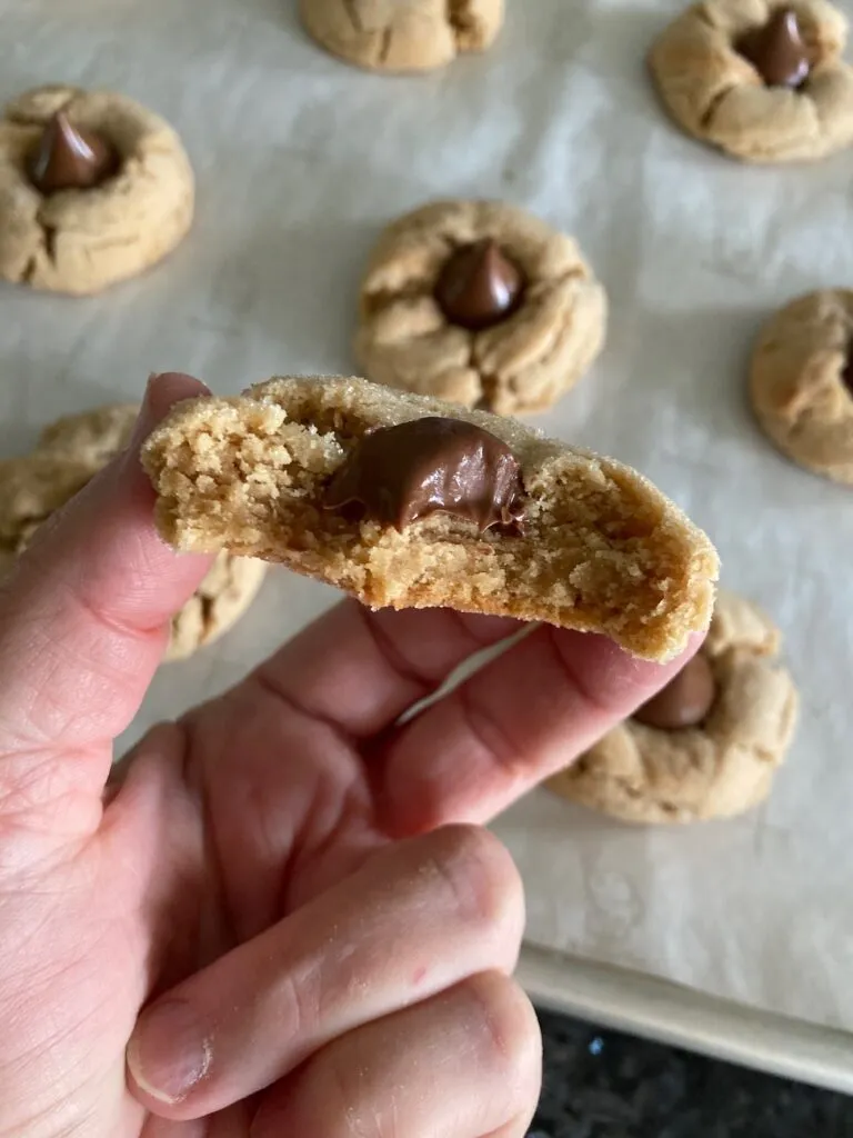 Peanut Butter Blossoms from Out of the Box Baking.com