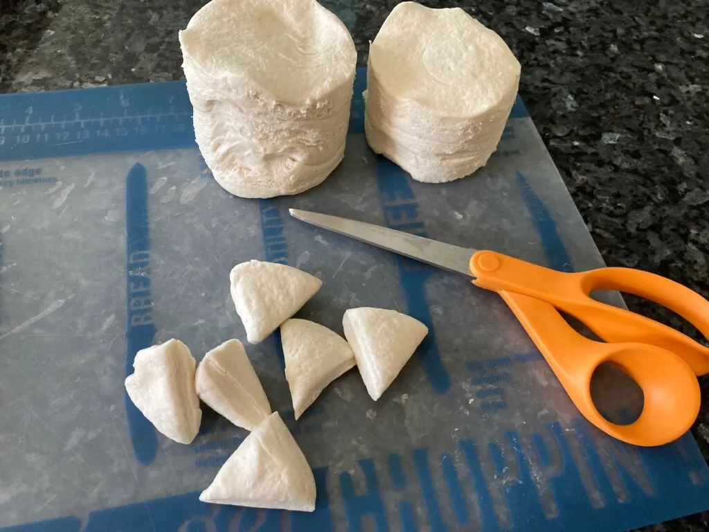 Grands Biscuits, cubed