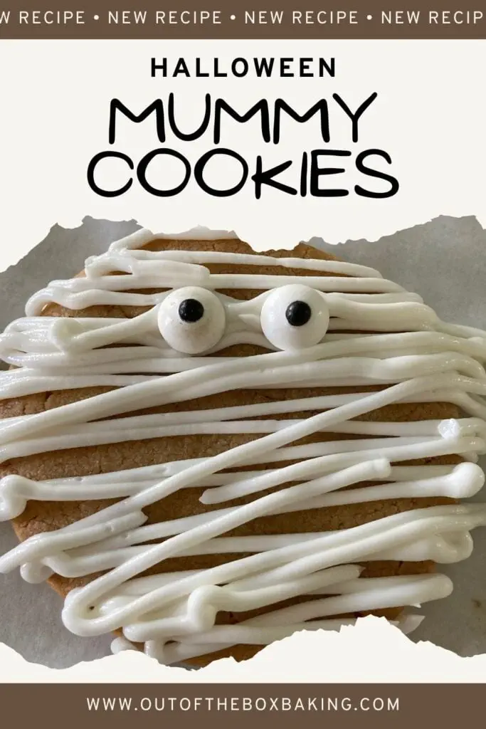 Halloween Mummy Cookies from Out of the Box Baking.com
