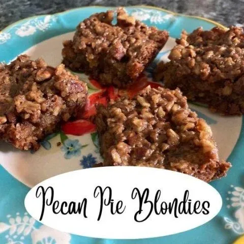 Pecan Pie Blondies