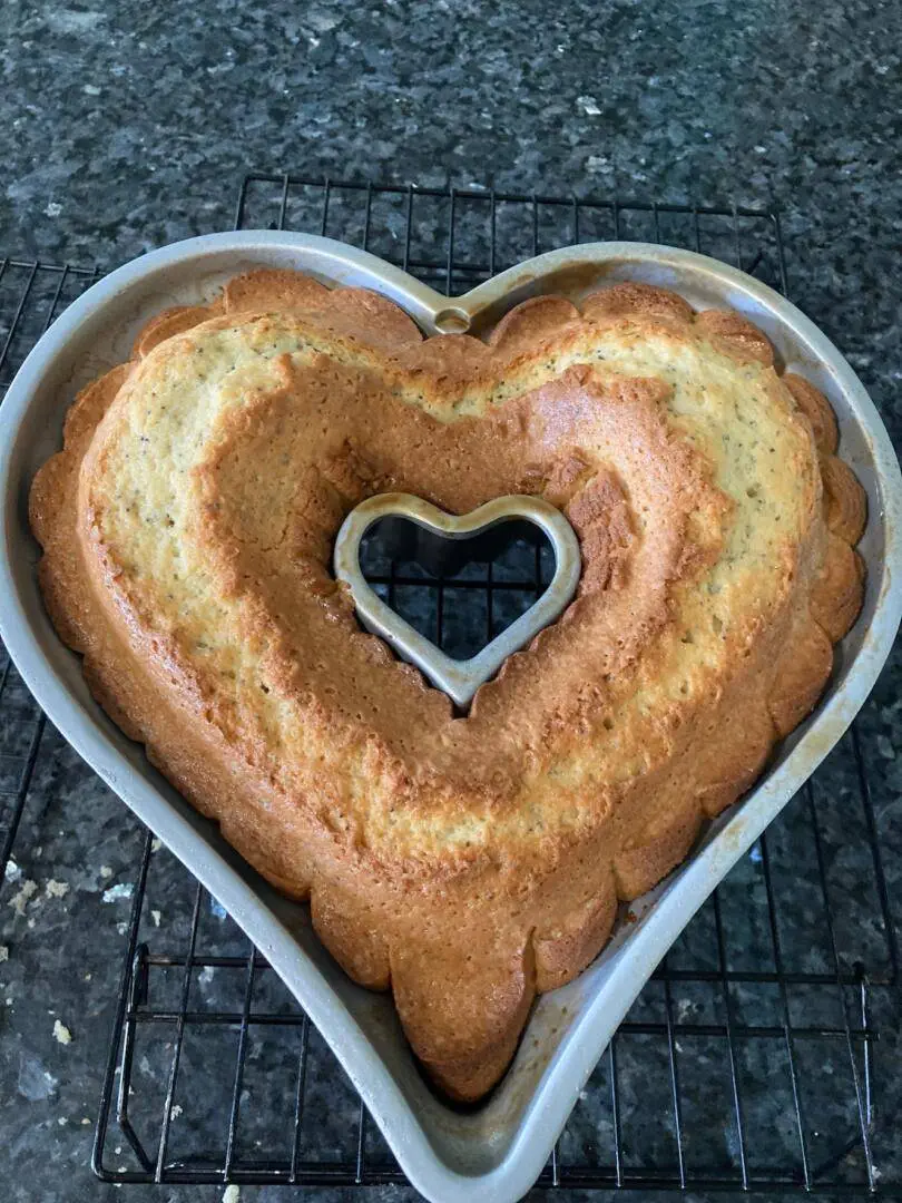 Poppy Seed Cake with Orange Glaze from Out of the Box Baking.com