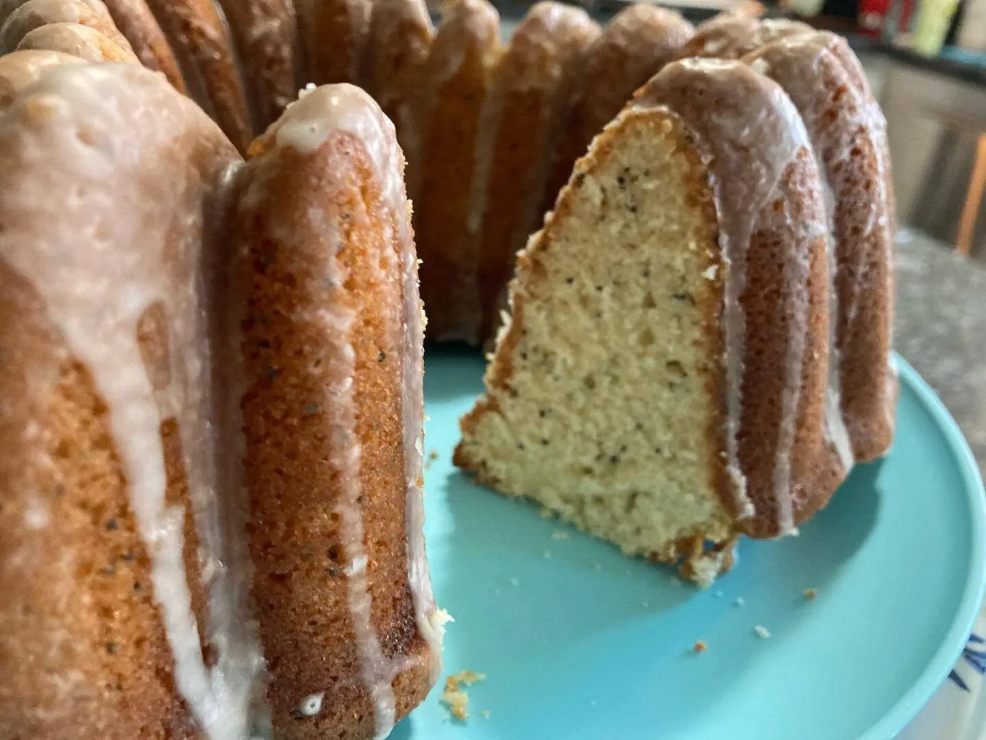 Poppy Seed Cake with Orange Glaze from Out of the Box Baking.com