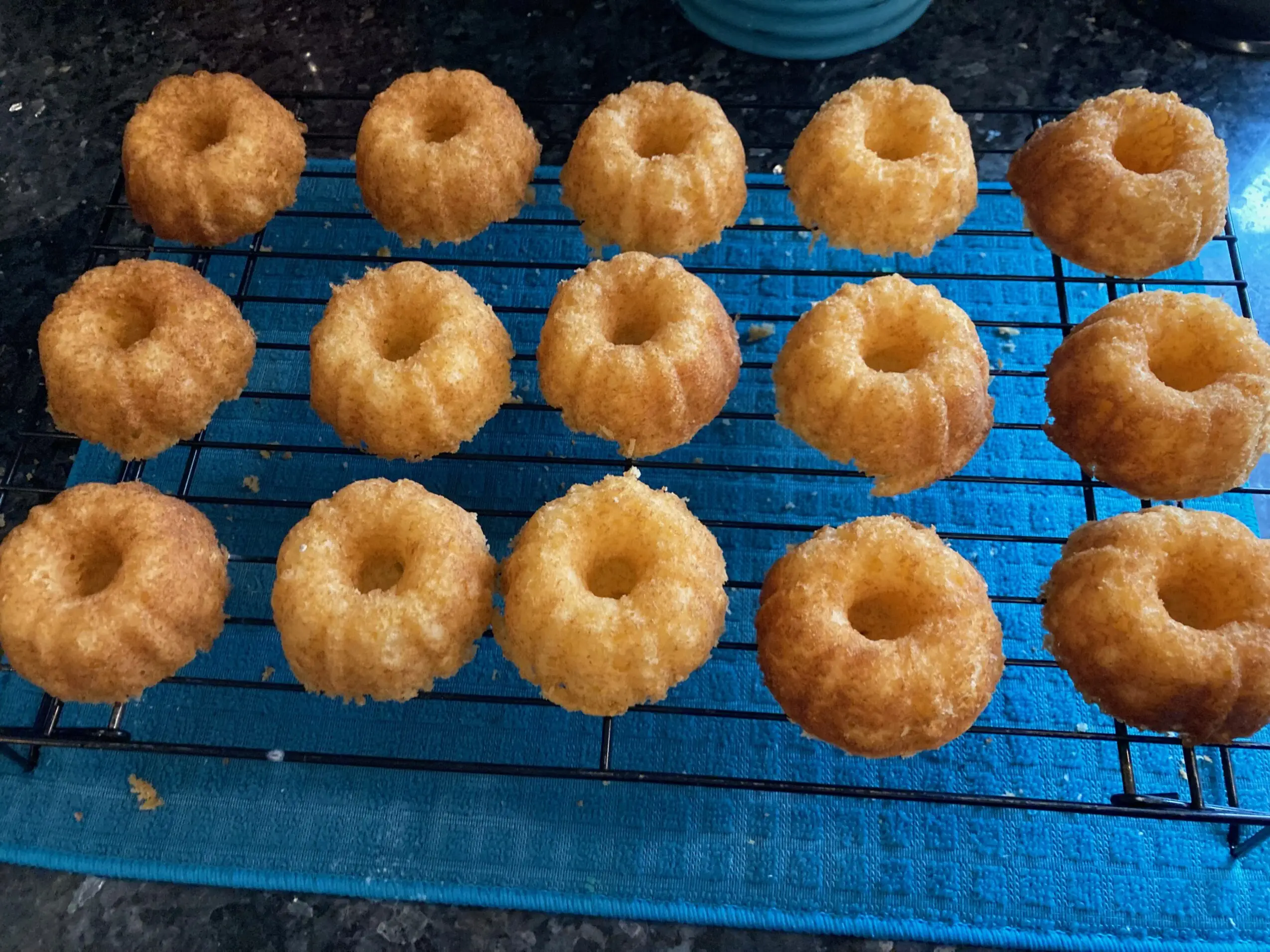 Mini Bundt Cakes from Out of the Box Baking.com