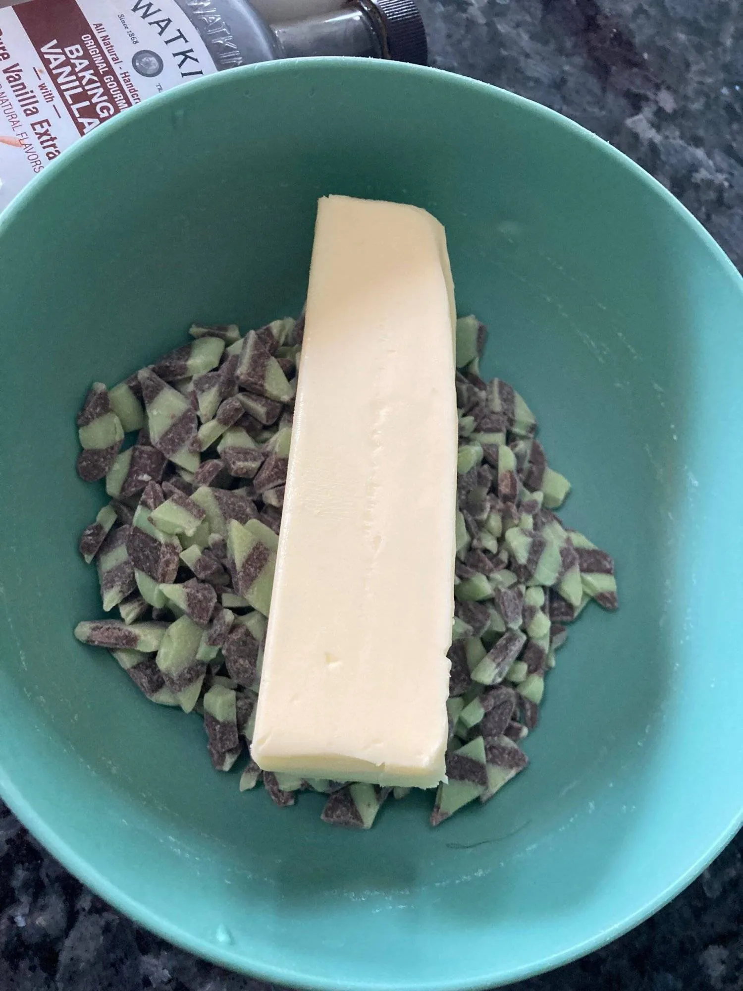 Gluten Free Brownies with Mint Chocolate from Out of the Box Baking.com