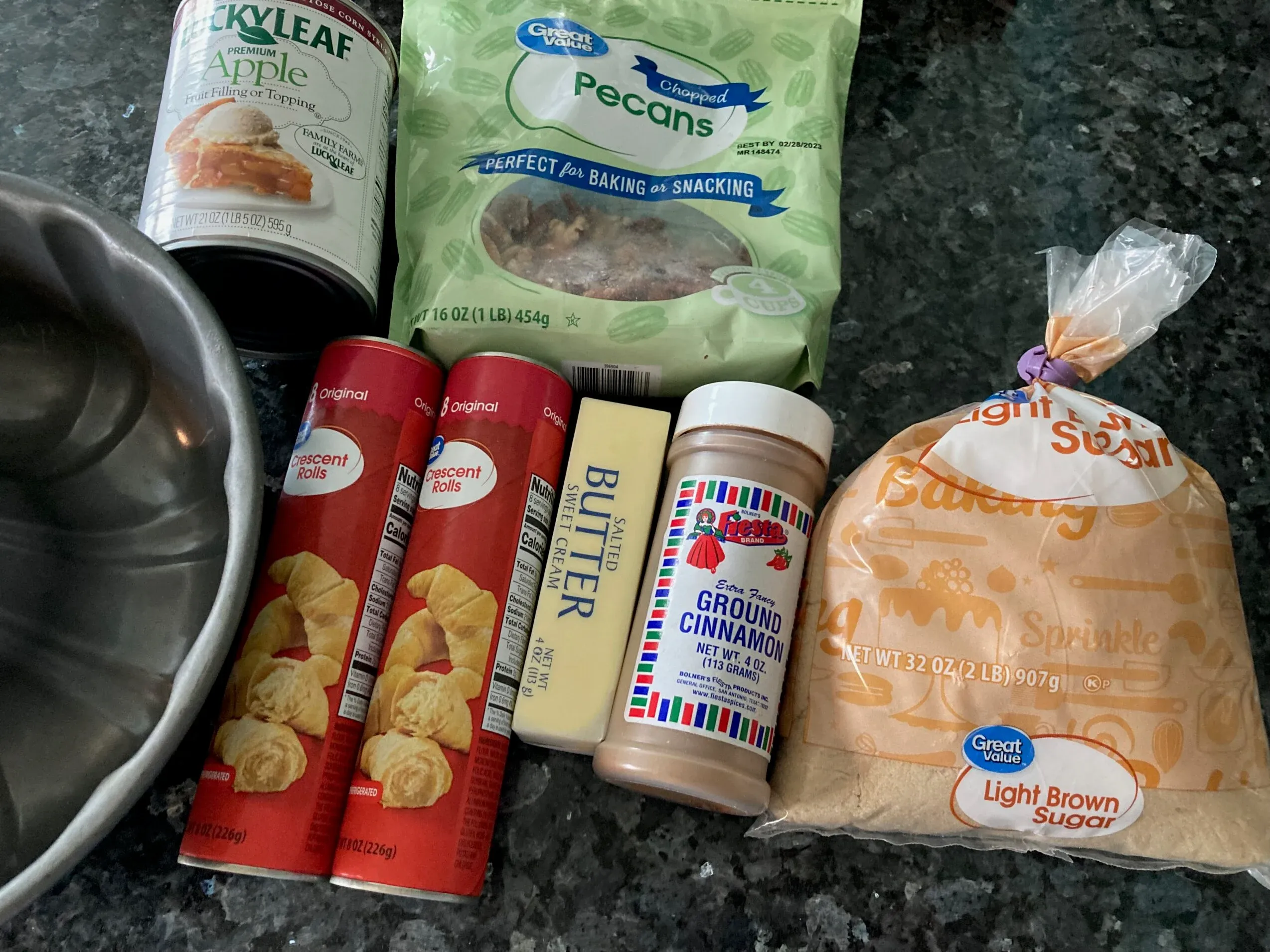 Apple Pie Cobbler Ingredients from Out of the Box Baking.com