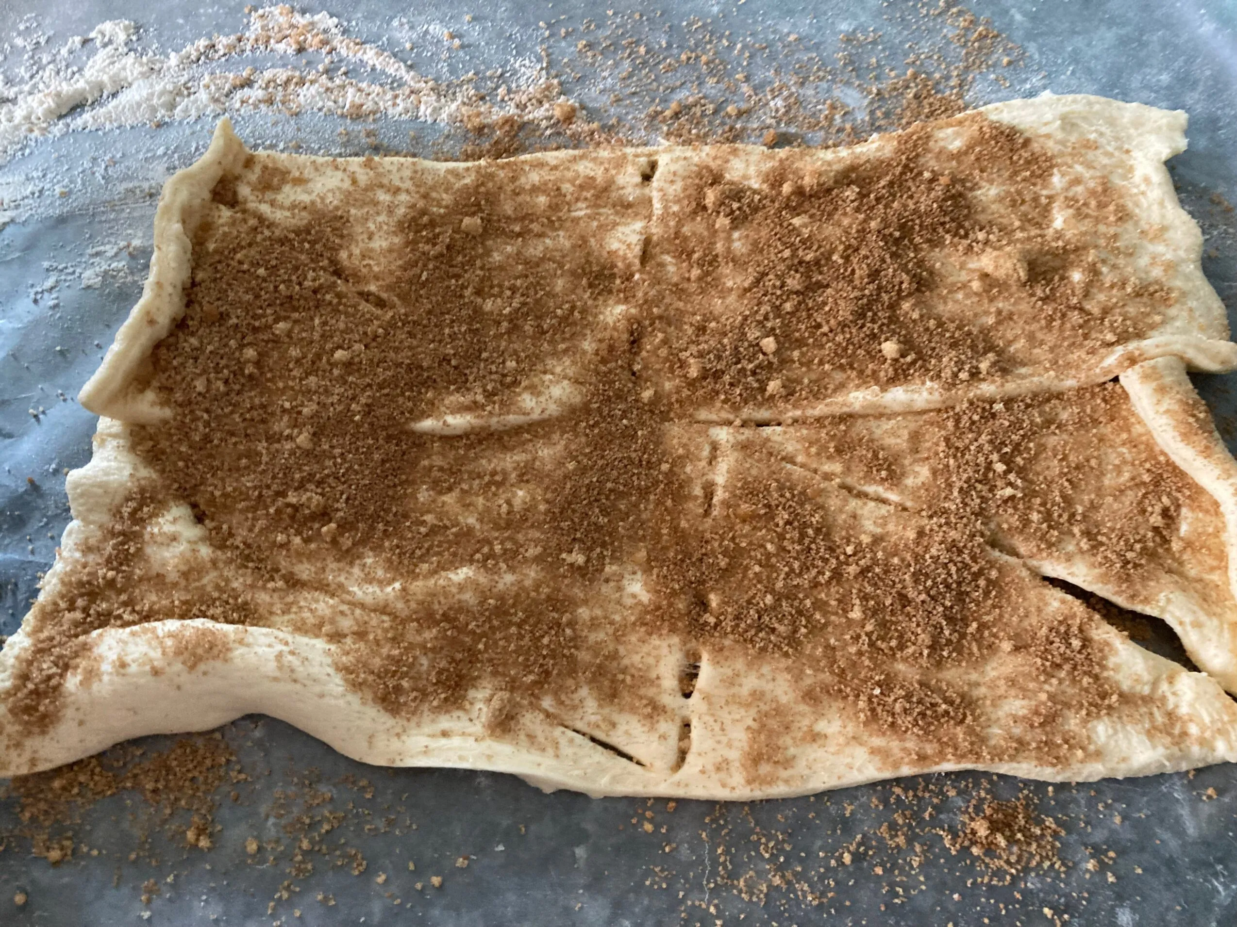 Crescent rolls with cinnamon and brown sugar from Out of the Box Baking.com