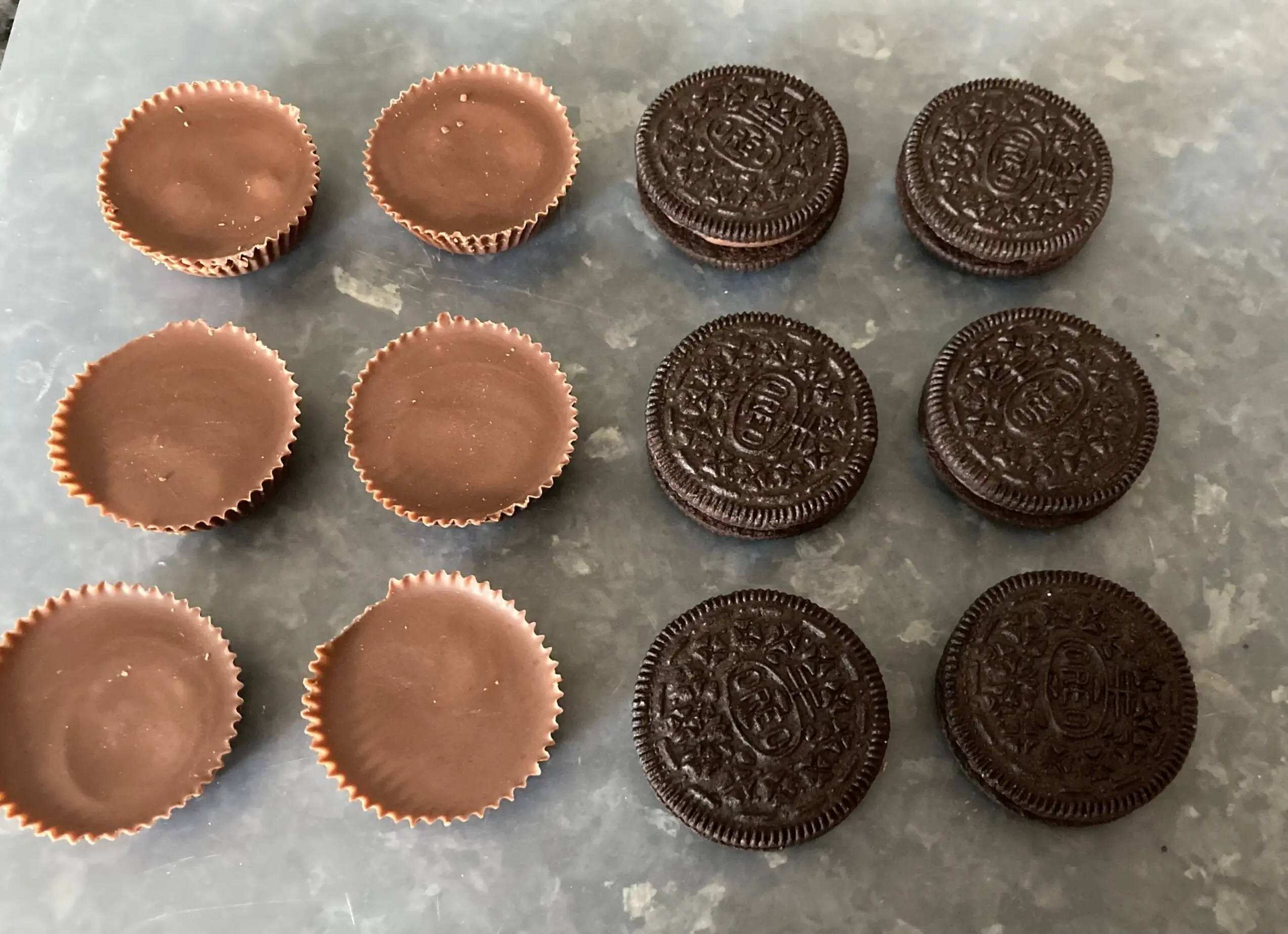 Reeses and Oreos
