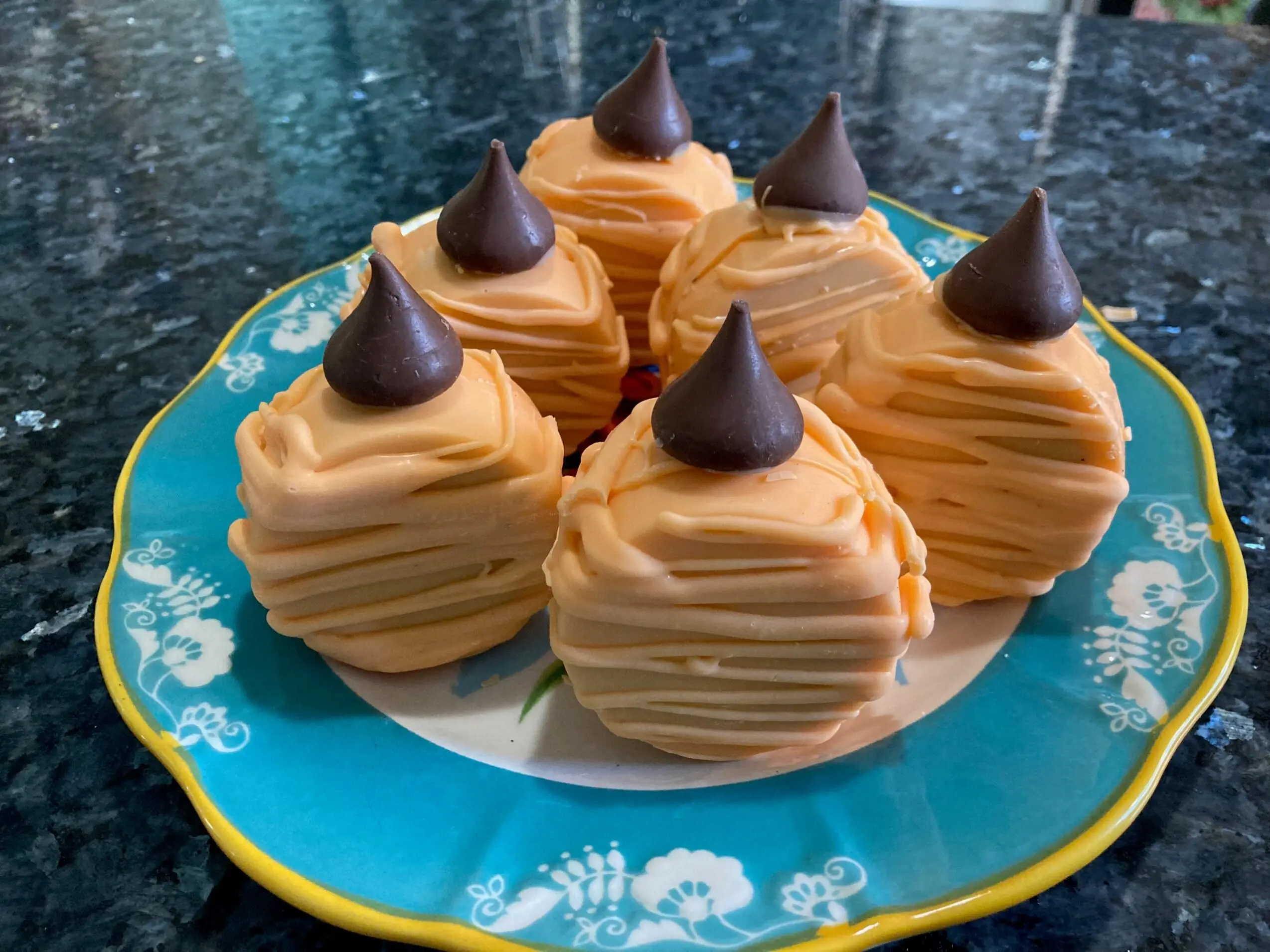 Chocolate Covered Oreo Pumpkins from Out of the Box Baking.com