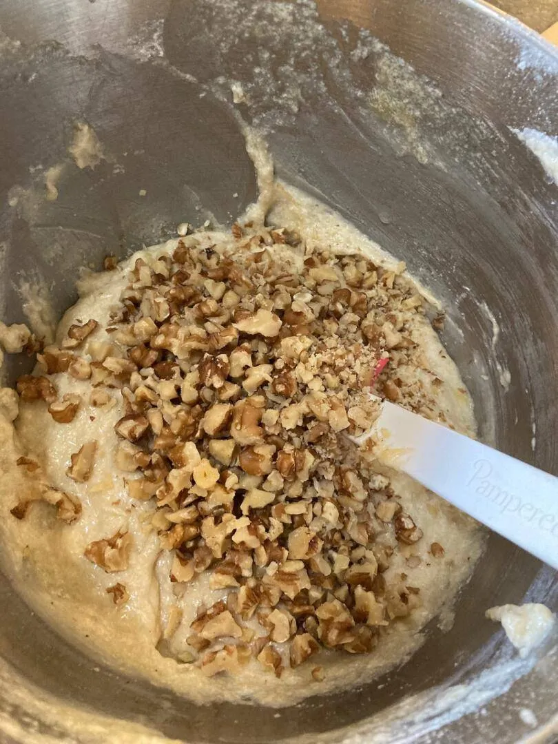Classic Banana Bread with Walnuts from Out of the Box Baking.com