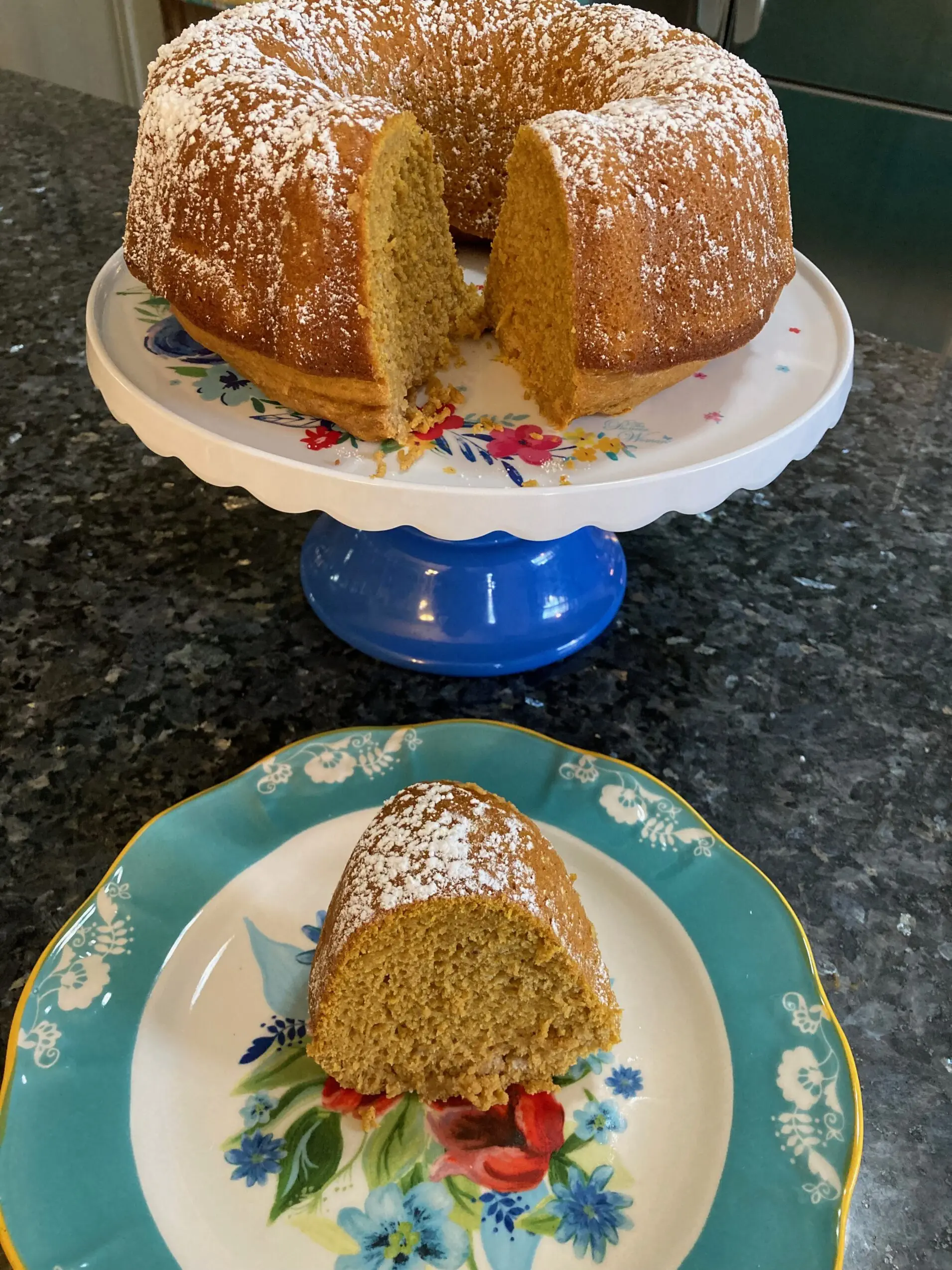 Easy Pumpkin Spice Cake from Out of the Box Baking.com