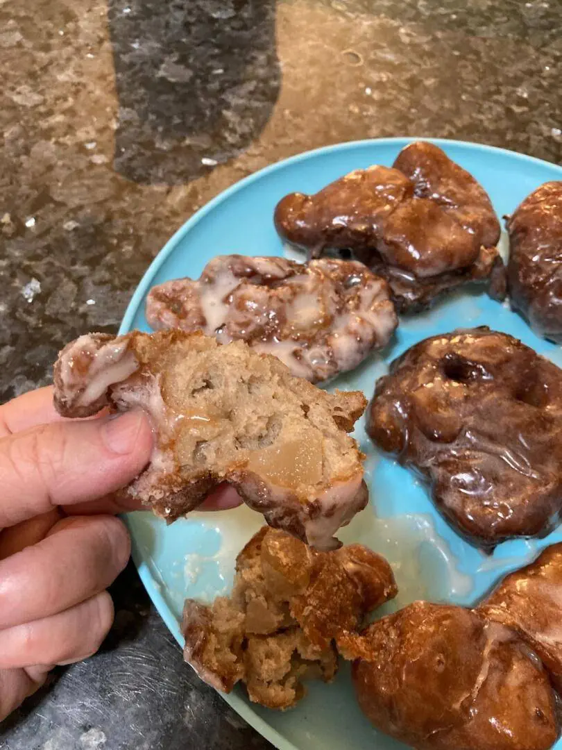Old-Fashioned Apple Fritters from Out of the Box Baking.com