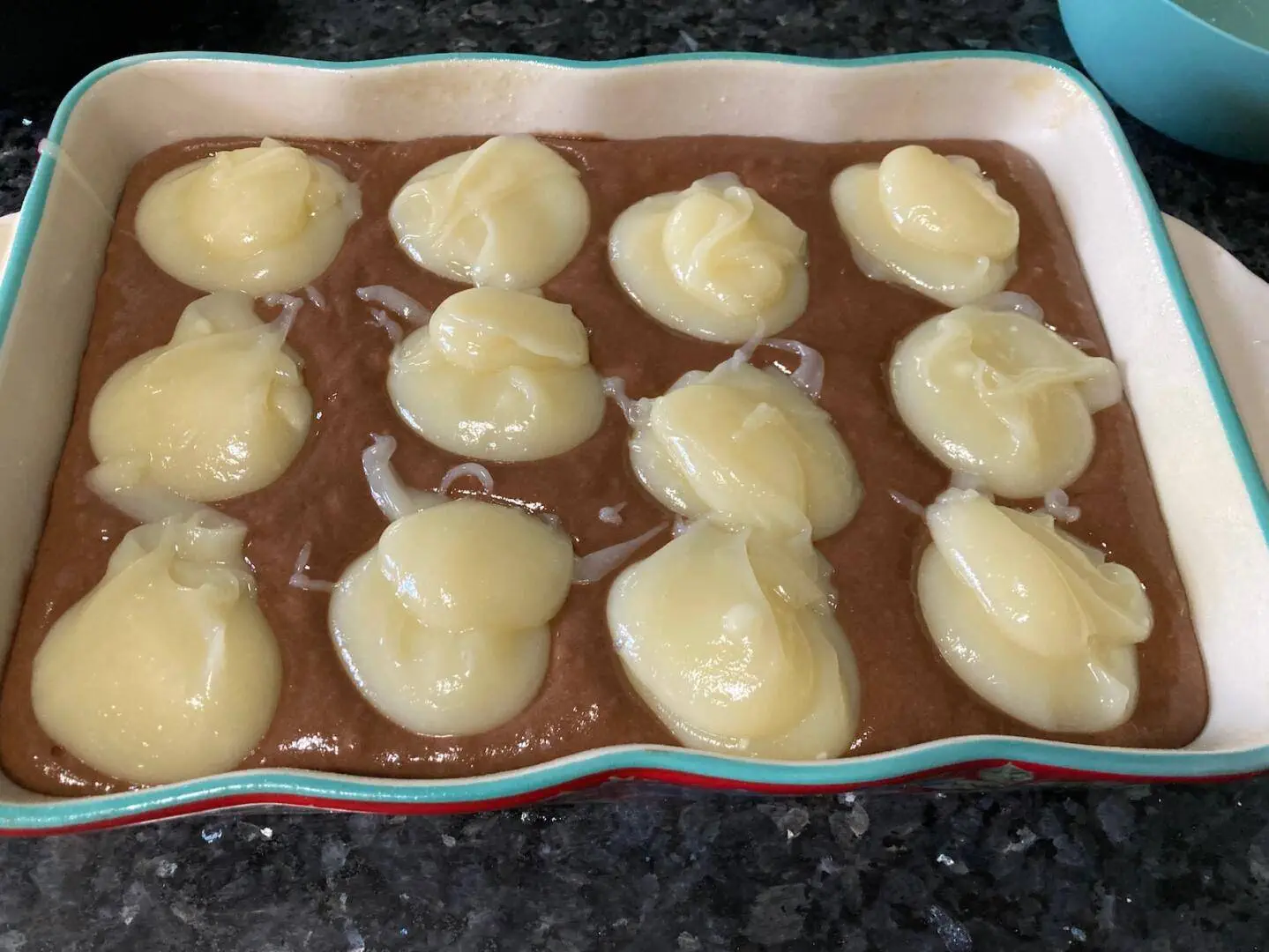 Earthquake Cake (German Chocolate Upside Down Cake) from Out of the Box Baking.com