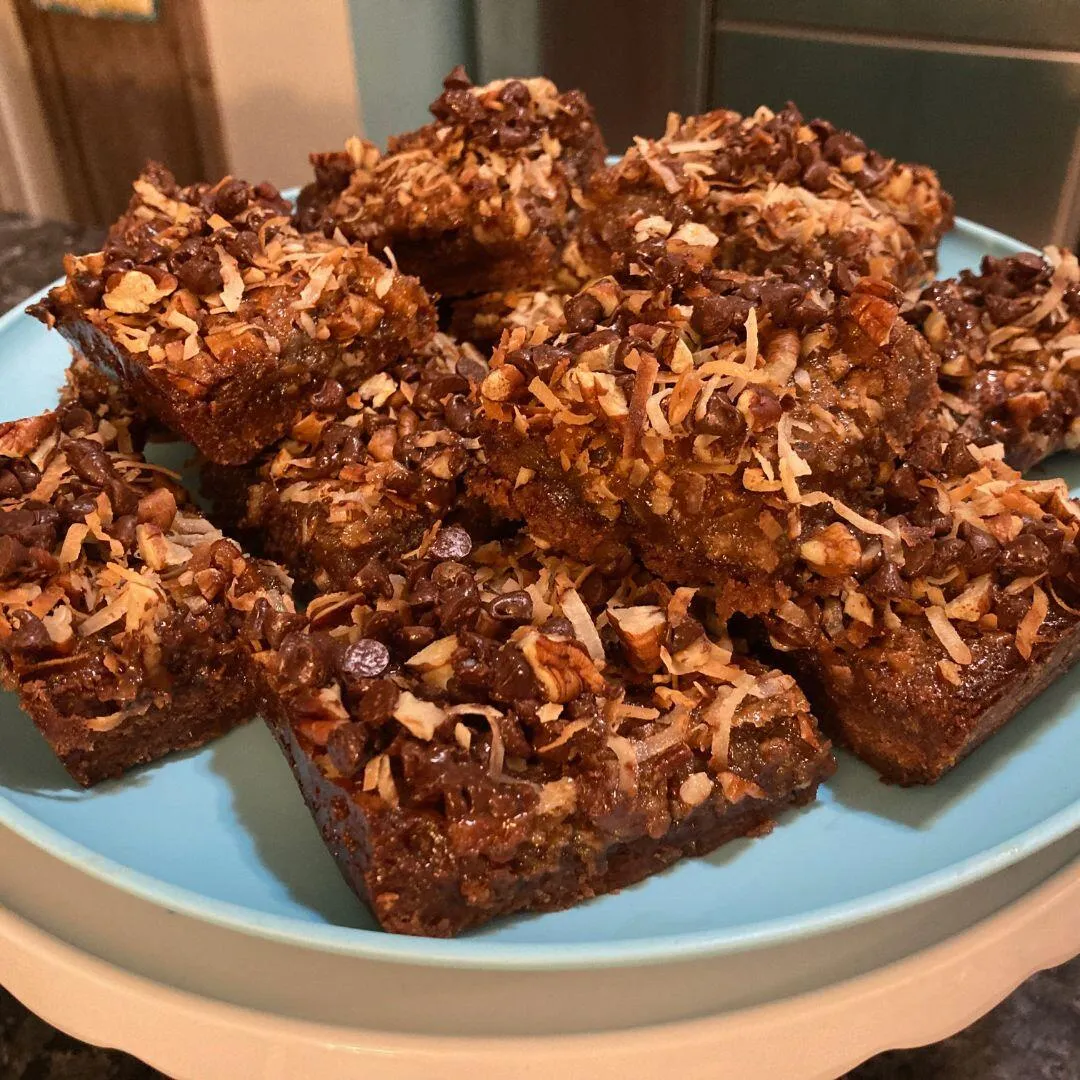German Chocolate Bars from Scratch from Out of the Box Baking.com