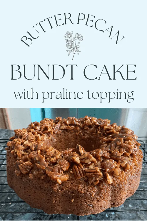 Butter Pecan Bundt Cake (with Praline Topping) from Out of the Box Baking.com