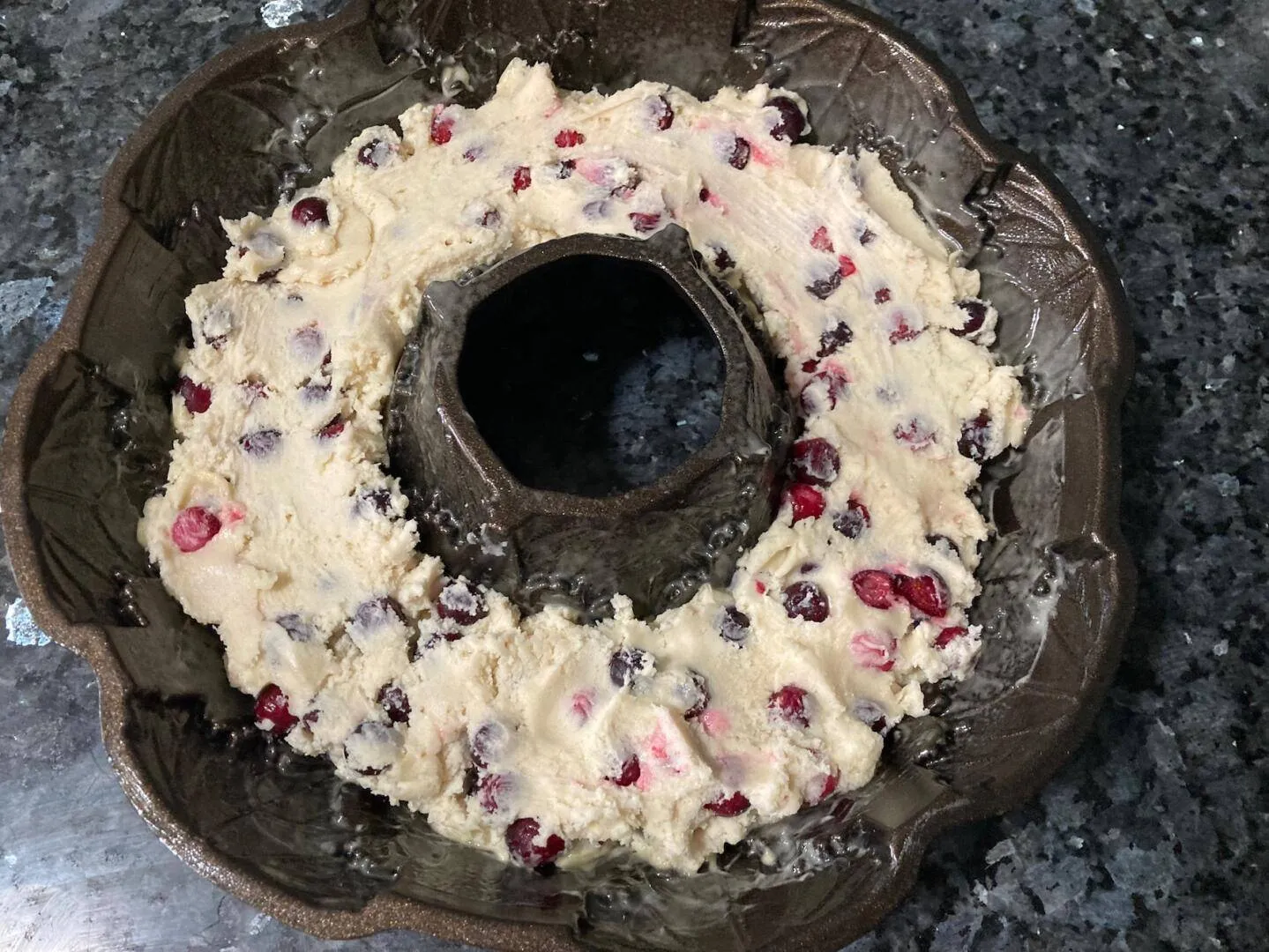 Easy Cranberry Breakfast Cake from Out of the Box Baking.com
