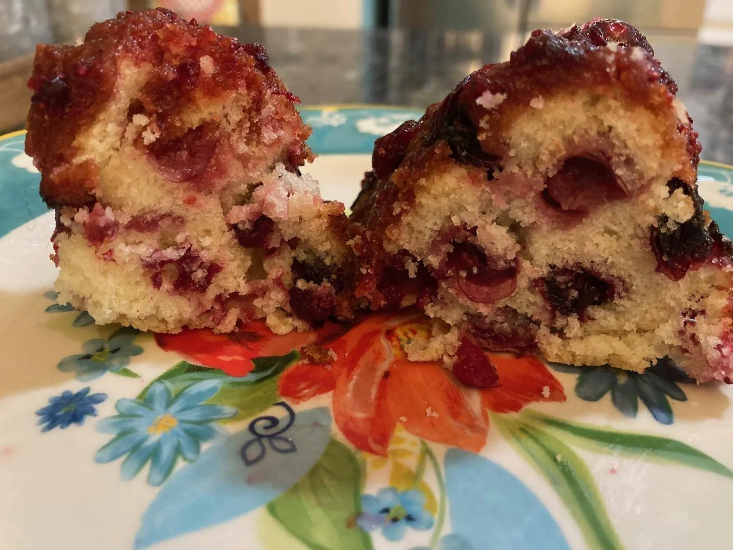 Easy Cranberry Breakfast Cake from Out of the Box Baking.com