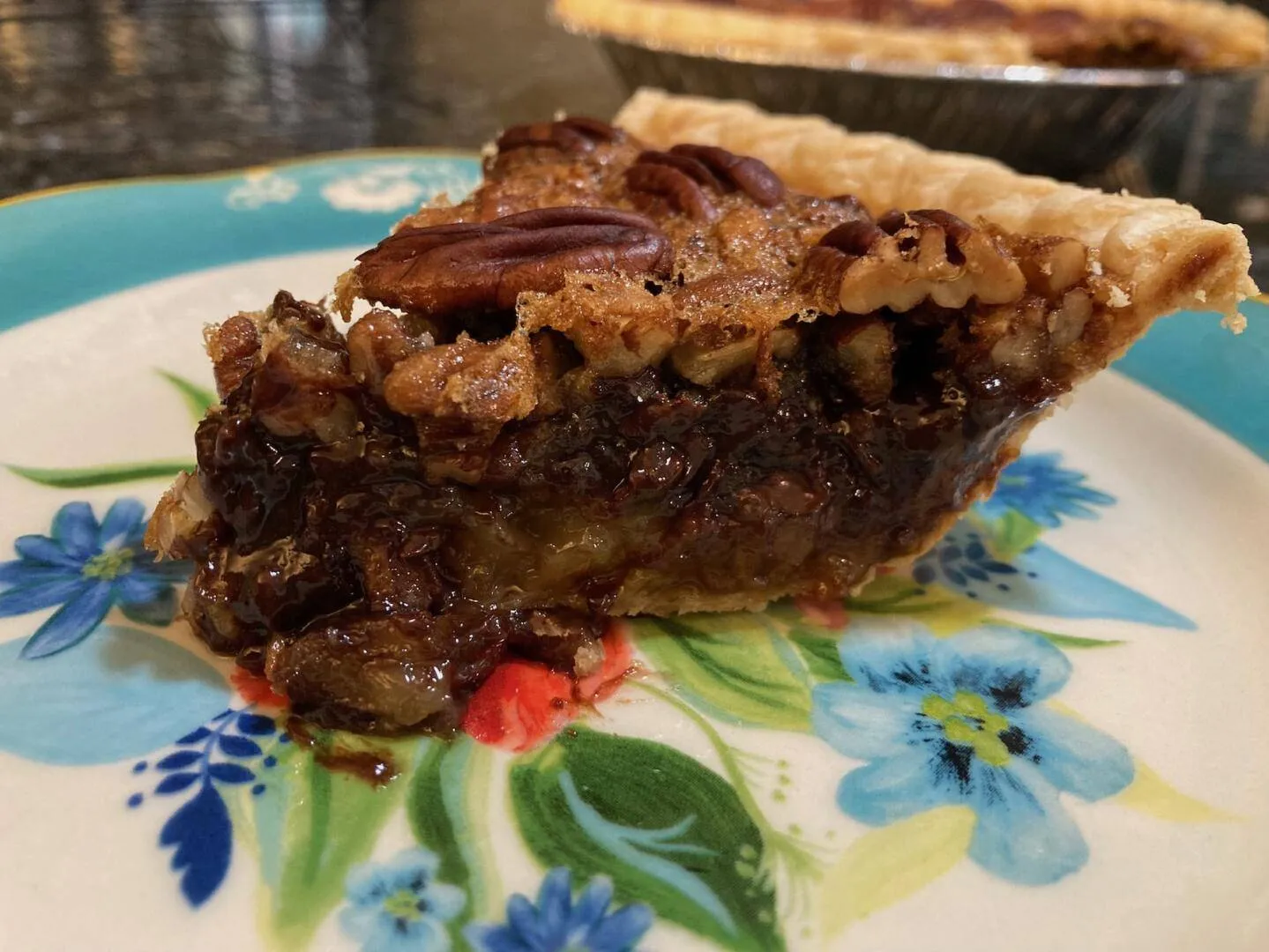 Fudgy Pecan Pie from Out of the Box Baking.com