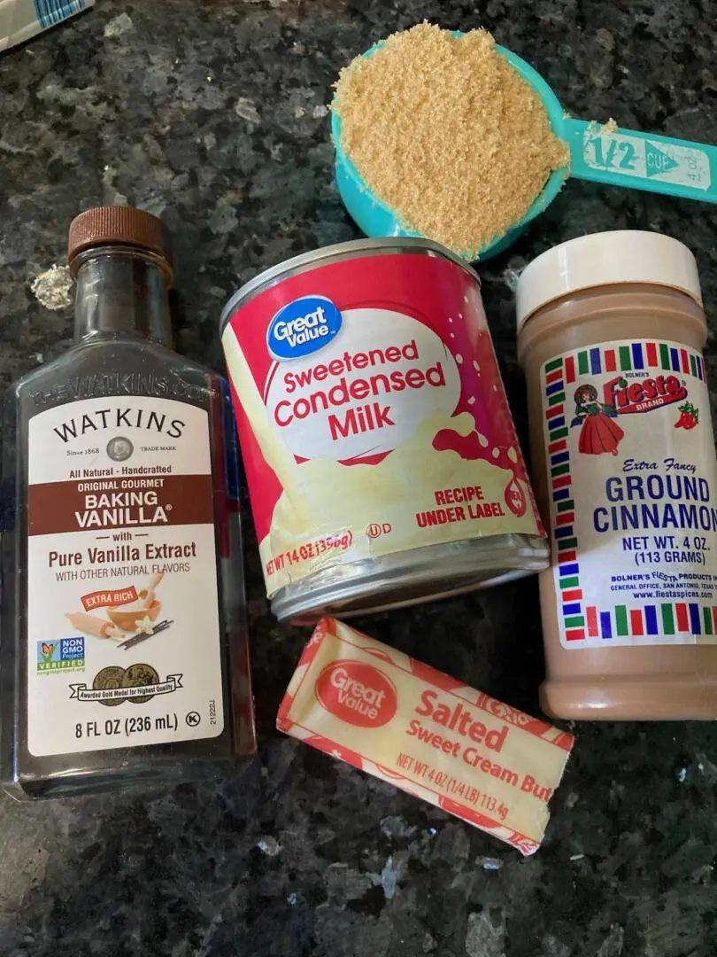 Cinnamon Roll Poke Cake from Out of the Box Baking.com