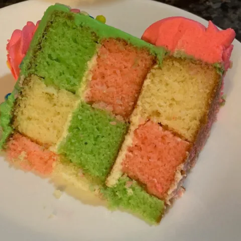 How to Make a Checkerboard Cake