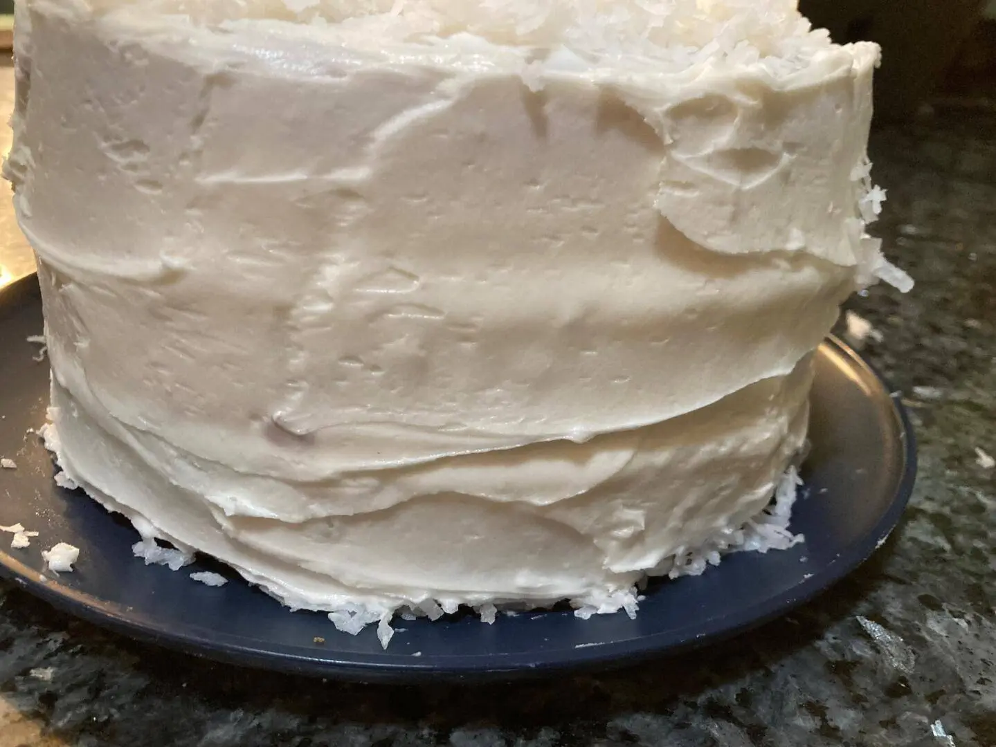 Traditional Coconut Cake from Out of the Box Baking.com