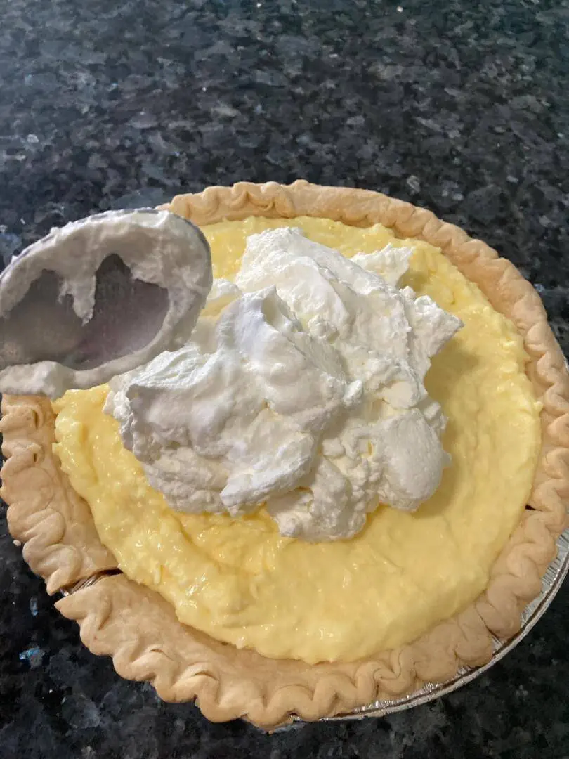 Coconut Cream Pie from Out of the Box Baking.com