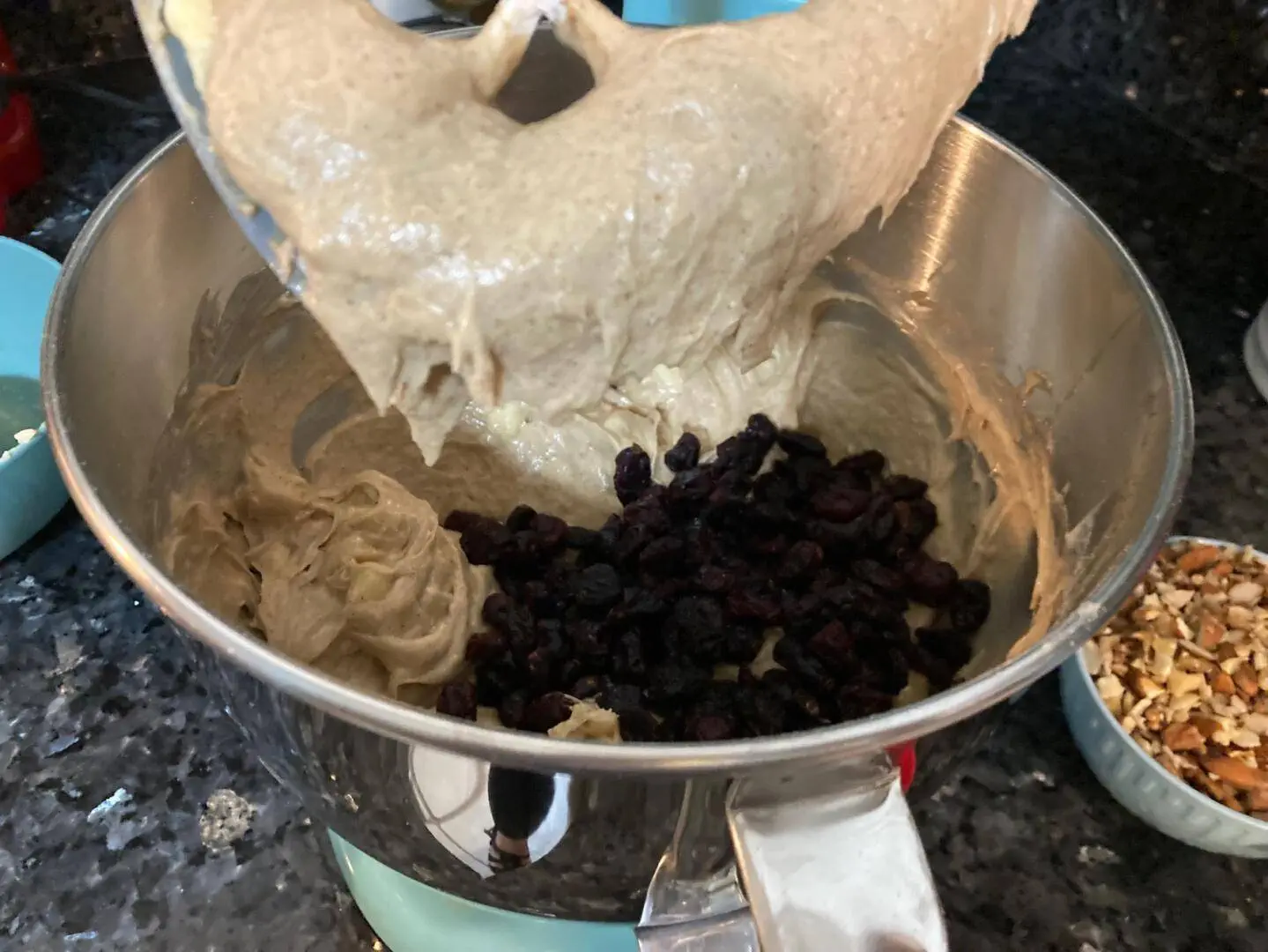 Spice cake batter