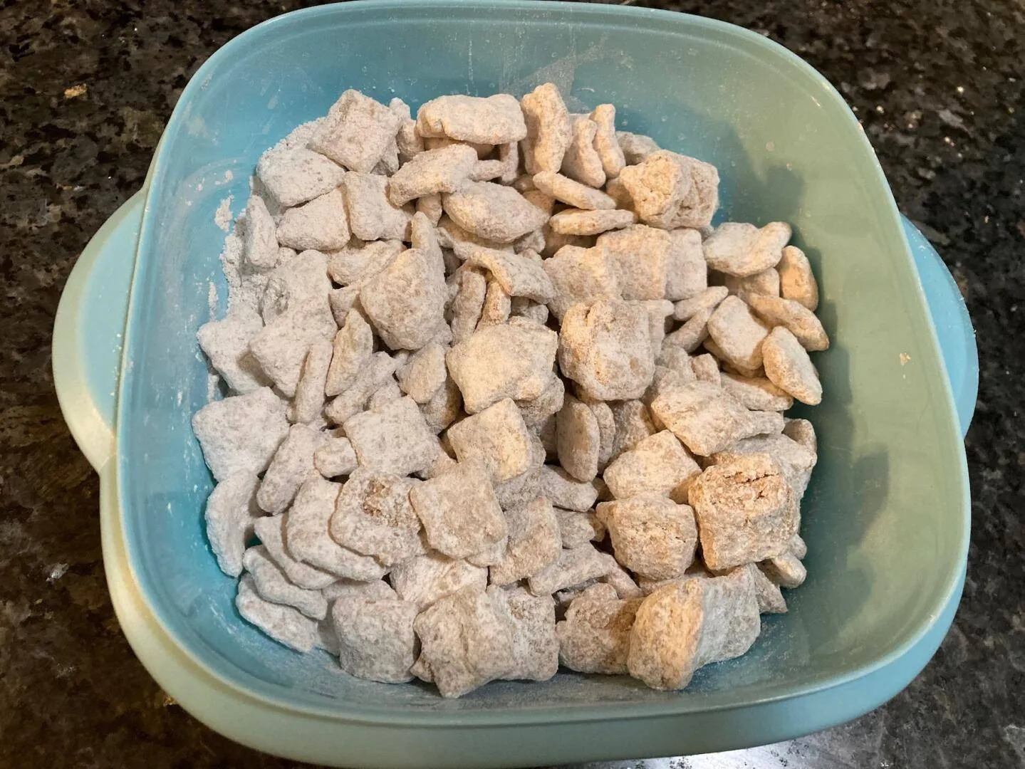 Cinnamon Toast Crunch Puppy Chow from Out of the Box Baking.com