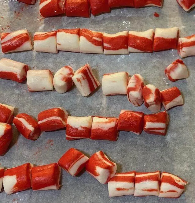 Soft Christmas Peppermints from Out of the Box Baking.com