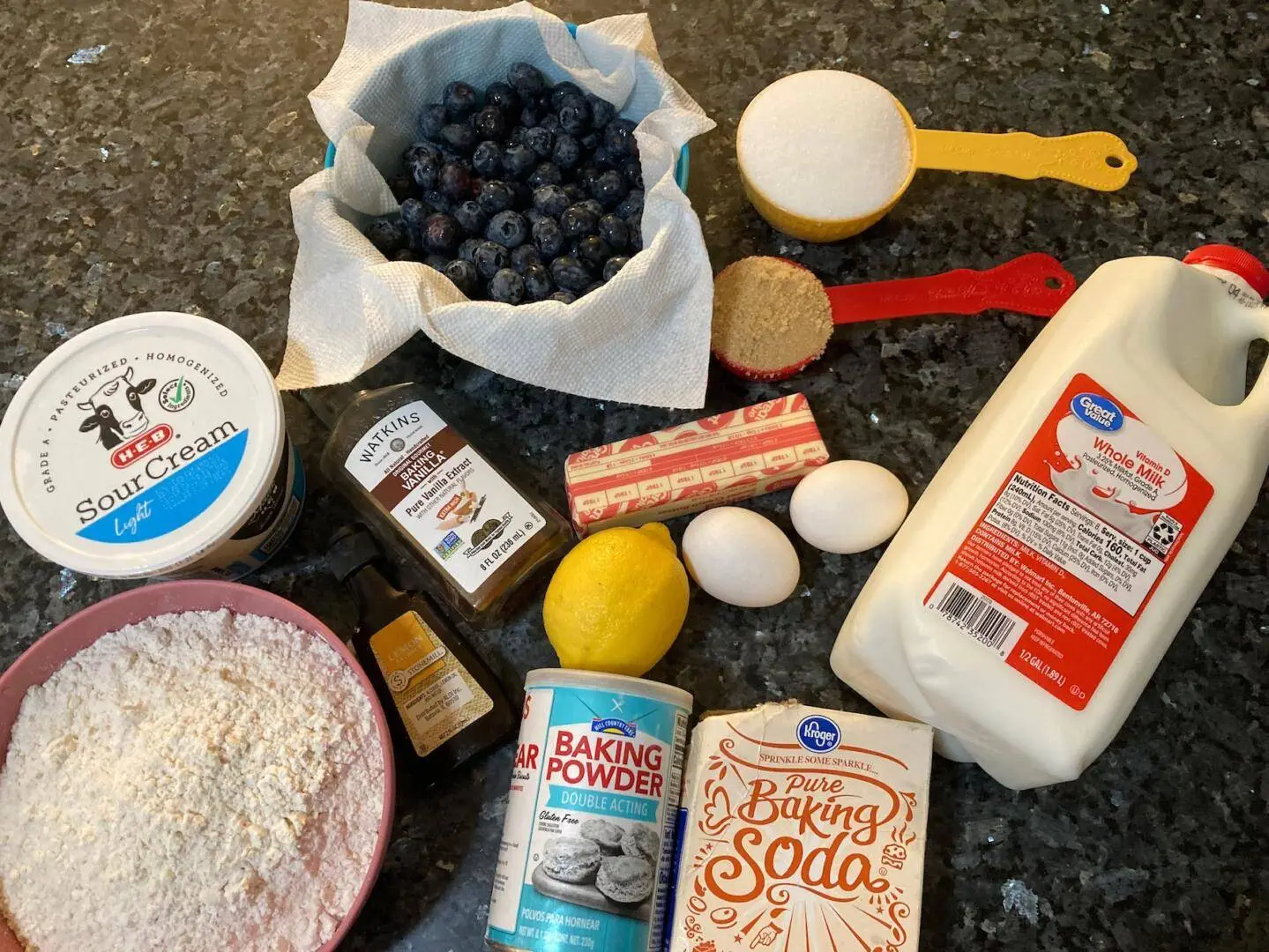 Lemon Blueberry Coffee Cake from Out of the Box Baking.com
