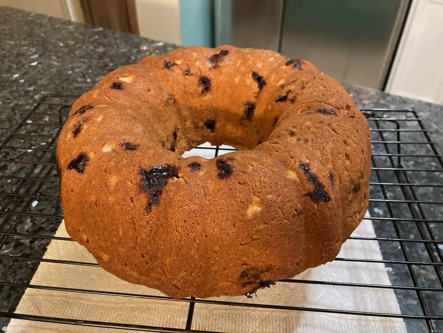 Lemon Blueberry Coffee Cake from Out of the Box Baking.com
