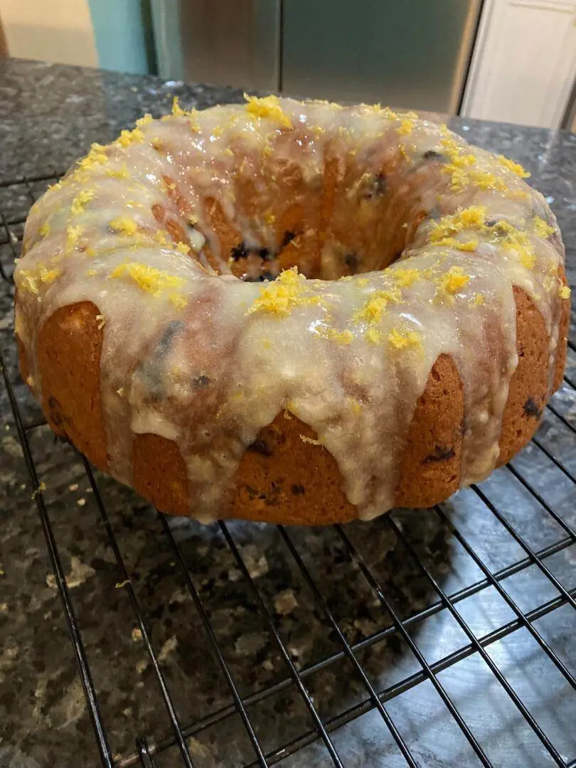 Lemon Blueberry Coffee Cake from Out of the Box Baking.com