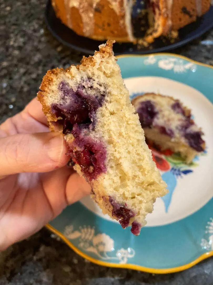 Lemon Blueberry Coffee Cake from Out of the Box Baking.com