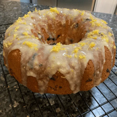 Lemon Blueberry Coffee Cake