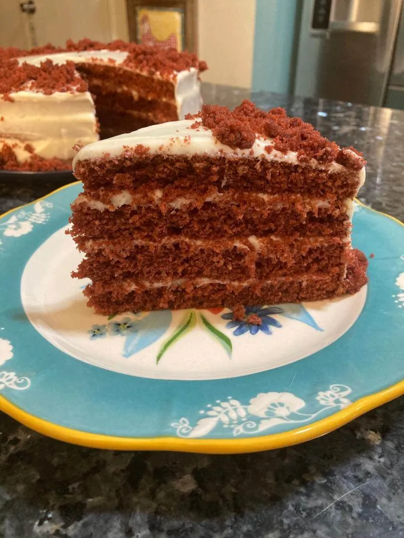 Classic Red Velvet Cake from Out of the Box Baking.com